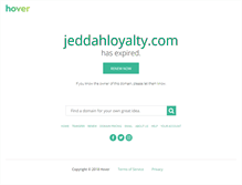 Tablet Screenshot of jeddahloyalty.com